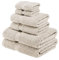 Superior 900 Madison TS Handtuch-Set, Baumwolle, Stein, 6 Piece Towel