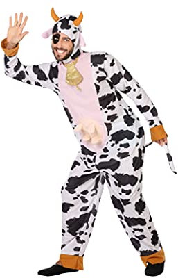Atosa disfraz vaca hombre adulto M