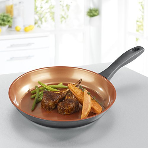 BRATmaxx Pfanne Karbonstahl 28cm kupferfarben, Bratpfanne