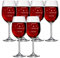 4youDesign 6-er Set Weingläser XXL Guter Tag, Schlechter Tag | Leonardo Gläser zu Weihnachten, Geburtstag, Hochzeit | 6 teiliges Set Rotweingläser | Füllmenge á 630ml