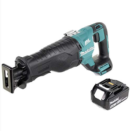 Makita djr 187 M1 18 V Li-Ion DJR181ZK Sierra + 1 x 4,0 Ah batteri utan laddare, utan väska