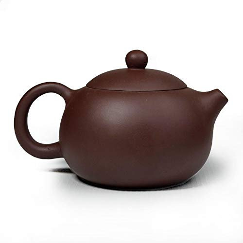 Xishi - Tetera china de arcilla Zisha de 255.1 g, cerámica, pura, arena, barro, kungfu, filtro de tetera suelta