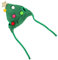 STOBOK Hundemütze Hund Weihnachten Hut Weihnachten Baum Kostüm Hut Haustier Kopfschmuck Hut Cosplay Zubeh?r für Hund Pet Weihnachten Urlaub Gastgeschenke Grün Katzenhut