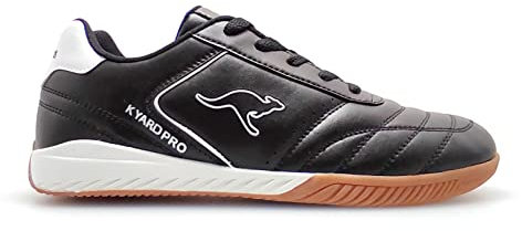 KangaROOS Unisex K-Yard Pro 5 Sneaker, Jet Black/White, 39 EU