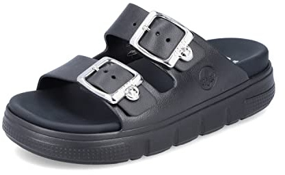 Rieker Damen Pantoletten P2180, Frauen Slipper