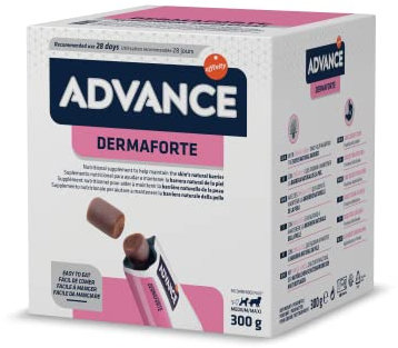 Advance affinity VETERINARY DIETS DermaForte - Supplemento Nutrizionale per Cani - Confezione 60 unità con 2 Particelle di 5 g - Totale: 300 g