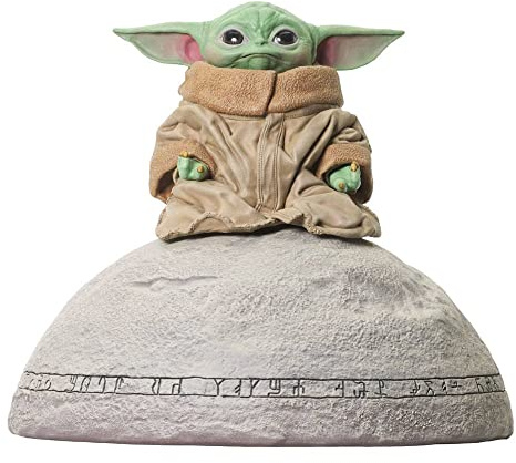 MERCHANDISING LICENCE Diamond Star Wars: The Mandalorian Milestones - Seeing Stone Grogu Statue (1/6) (MAR222295)
