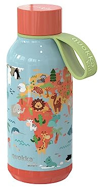 Quokka KIDS SOLID MAP OF LIFE | BOUTEILLE FABRIQUÉE EN ECOZEN 570 ML