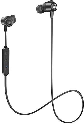 UXD Bluetooth Kopfhörer, Kopfhörer Kabellos mit Bluetooth 5.0, IPX7 Wasserschutzklasse, 20H Stunden Wiedergabezeit, Sport Kopfhörer für Joggen/Laufen iPhone Android (schwarz)