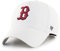 '47 MLB Boston Red Sox MVP Unisex-Baseballkappe, Verstellbar, Hochwertiges Design und Verarbeitung, Red Logo, White