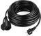 YARDIN Verlängerungskabel Außen, 230 V IP44 Outdoor Verlängerung Schutzkontakt Eurostecker Stromverlängerung Extension Cord Verlängerungsschnur mit Schutzkappe - 20m, Schwarz