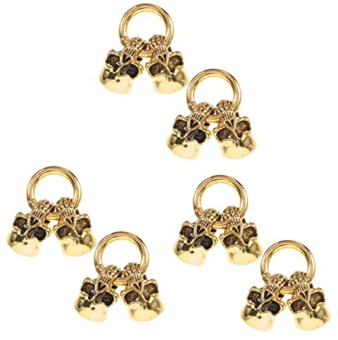 COHEALI 6 Stk Armbandschnalle Vintage-accessoires Vintage-schmuck Handgefertigte Armbänder Goldendoodle-zubehör Vintage-armband Handgefertigte Schmuckstücke Metall Schädel Anschließen