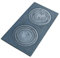 SEZAM Piastra in ghisa per forno con 2 fori, 62 x 32 cm, piastra in ghisa grigia