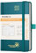 POPRUN Kalender 2024 2025 Tagesplaner 16 x 10,5 cm, Tageskalender A6 1 Tag 1 Seite (Montag - Sonntag), Terminplaner (Aug.2024-Jul.2025) mit Hardcover, Stiftschlaufe - Pazifikgrün