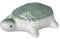 itsisa Schildkröte 8x6 cm aus Porzellan schwimmend als Teich Deko - Deko für Vogeltränke, Fische, Gartenteich, Schwimmtiere, Gartendeko