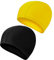 Paquete de 2 Gorros de natación para Hombres y Mujeres,Elástico Sombreros de Natación Gorros De Natación Unisex para Adultos Y Niños,Gorros De Natación Elásticos Gorro de Baño para (Yellow & Black)