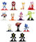 Jada Toys Sonic The Hedgehog Figur (1x Mystery Figur in Blind Pack) - 1 Überraschungs-Sammelfigur aus 13 Sonic Figuren, Nano Metallfigur (ca. 4 cm) für Kinder & Fans ab 3 Jahre, Welle 1