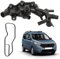 Taesayl Boîtier de thermostat d'eau avec joint compatible Captur Clio Kadjar Kangoo Megane Scenic Thalia Twingo Dacia Logan Lodgy Duster Dokker Sandero Micra 110608635R Boîtier de thermostat