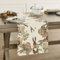 Vorysum Tischläufer Modern Ostern Frühling Kaninchen Ostertischläufer Ostereier Tischband Osterhase Tischdeko Osterndeko Frühlingdeko Tischdekoration für Esszimmer 40 x 180 cm