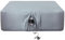 Antranfour Spannbettlaken für Doppelbett, mit 61 cm extra tiefen Taschen, ultraweich, langlebig, atmungsaktiv, Bezug für aufblasbares Luftbett, mit Pumpöffnung, jederzeit aufblasbar, Grau