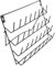 Amosfun Wandregal Labor Trockenregale Hänge Organizer Korb Fläschchen Regal Hänge Schrank Organizer Flaschen Trockenregal Aufbewahrungs Becherregal Kaffeebecher Regal Labor
