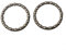 Set di cuscinetti a sfera in acciaio per movimento centrale della bicicletta, per bici da strada, mountain bike, bici da bambini, parti di ricambio per mozzo anteriore, 2 pezzi (2# 37-29 mm)