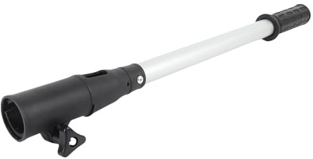 Yechiry Tiller Extension Handle, 18.11in Extended Length Aluminum Tube Outboard Motor Tiller Handle with Non Slip Ergonomic Grip and Knob for Most Outboard Motors