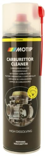 Pulitore MOTIP per Carburatori e Corpi Farfallati, Elevato Potere Dissolvente, Senza Residui, Non Corrosivo, Testina a 360° (1)