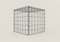 GABIONA Cesta para piedra (rectangular, malla de 5 x 5 cm, profundidad de 30 cm, cesta de cultivo tipo 3, cierre de espiral, galvanizada (30 x 30 x 30 cm)