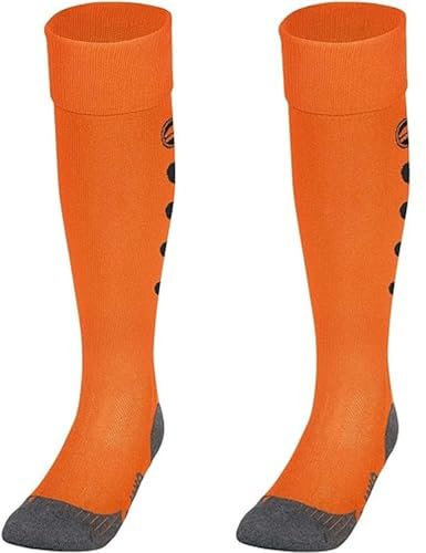 JAKO Kinder Stutzenstrumpf Roma, Neonorange, 3/35-38, 3808