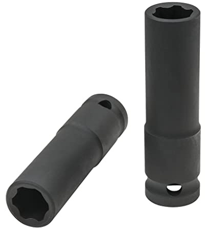 KS Tools 515.1277 1/2 Zylinderkopf-Schlüssel mit Spezialprofil für PSA, 13mm | Spezifische Stecknuss für PSA-Zylinderkopfschrauben, Chrom-Vanadium, langlebig