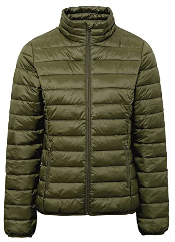 2786 Women's Terrain Padded Jacket, Green (Olive 000), 14 (Size:Large)