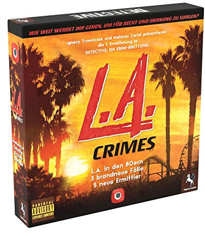 Pegasus Spiele 57507G - Detective: L.A. Crimes [Erweiterung] (Portal Games)