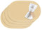 Westmark Tischsets/Platzsets, 4 Stück, 45,5 x 29 cm, Vinyl, Beige, Saleen Edition: Fun