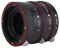 Macro Lens Extension Tube, Metal Auto Focus Lens Tube Rings Set with Lens Body and Rear Cap, EF Mount Adapter, Camera Lens Ring for EOS EF Mount