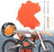 Protezione per frizione laterale in plastica per moto EXC/XCW/SX/XC 250/350 2013-2016 TE 250 300 2015-2016