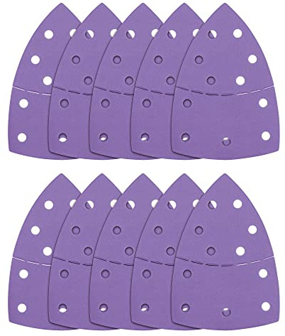 Trend Aluminium Oxide 102 x 151mm 240 Grit Abrasive Detail Sanding Sheets, AB/DET/240A, Pack of 10