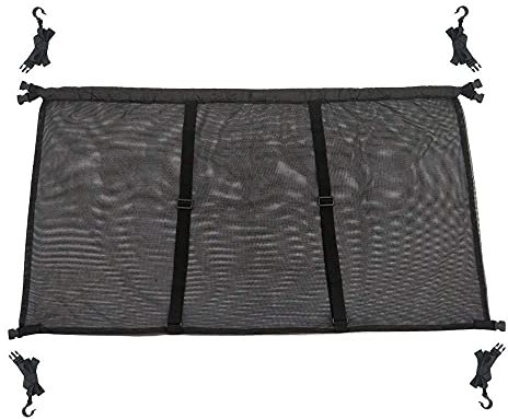 Srliya Filet de rangement de piscine, et à suspendre pour clôture, sac de rangement pliable pour radeaux gonflables, ballons de plage