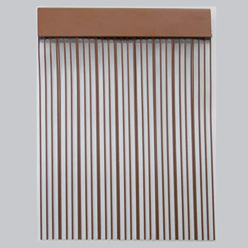 Cortinas Exterior Puerta Anti moscas | Material PVC y Barra Aluminio | Ideal para Terraza y Jardín