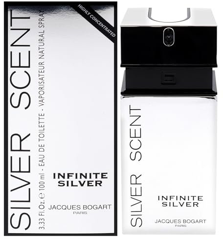 Jacques Bogart - Silver Scent Infinite Silver - Eau de Toilette für Herren - Zerstäuber 100 ml