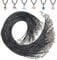60 PCS Black Necklace Cord, Waxed Necklace Cord String with Lobster Clasp, Adjustable Braided Necklace Rope for Jewelry Making, for Charms Pendants, DIY Bracelet Necklace, Jewelry Making Supplies