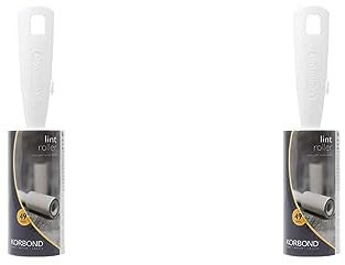 Korbond Lint 7.4m, 1 Roller, White (Pack of 2)