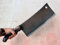 Rubber Johnnies Full Size Vintage Meat CLEAVER - Lightweight, Realistic Fake KNIFE for Halloween Costumes and your Halloween Party, Con Safe, 55CM Long
