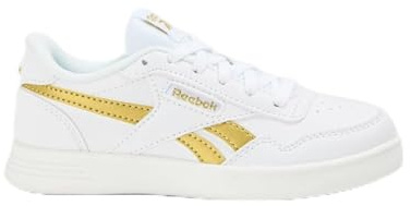 Reebok Court Advance Sneaker,White Goldmetallic,28 EU
