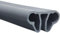 Planet Pool Profilschienenpaket für Rundbecken 420cm, Q2, Grau RAL 7011 14 Elemente à 1,16m