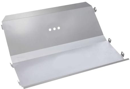 BABOSSA® Hitzeschild für Napoleon Rogue 425 aus massivem Edelstahl | Einsatz für Doppelwandigen Deckel | V2A Edelstahl