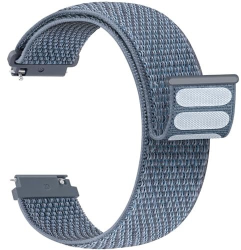 Yoohoo 20mm Nylon Straps for Samsung Galaxy Watch 7/6/5/4/FE Strap 40mm 44mm,Galaxy Watch 6 Classic Strap 47mm 43mm/4 Classic Band 42mm 46mm/5 pro 45mm, Nylon Sports Bands