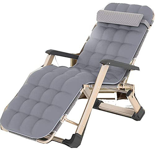 Relaxsessel, Zero Gravity Garden Recliner, Faltbarer Outdoor-Campingstuhl, Verstellbarer Büro-Loungesessel