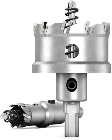 Broca perforadora HSS especial de acero inoxidable de metal, hoja de hierro, aleación de aluminio redonda, artefacto de escariado, broca de sierra, 25mm