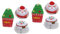 Amosfun 6 STK Weihnachtshandtuch Weihnachtskuchen Handtuch Baumwollhandtücher Handtuch Weihnachten Weihnachts handtücher Cupcake-Modelliertuch Waschlappen zum Modellieren von Cupcakes